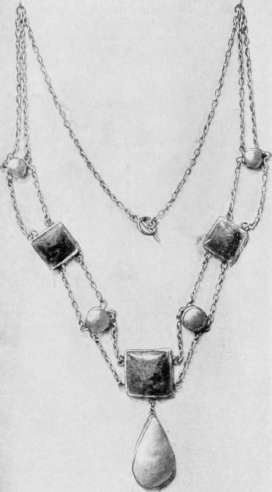 Necklet and Pendant. By Albert E. Bonner.