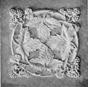 Panel Carved by Eileen Strick.