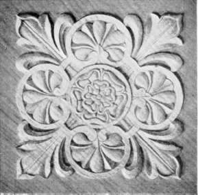 Panel Carved by Hilda Ware.