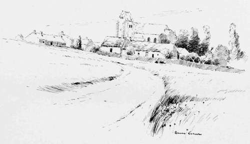 Preliminary Studyfor A Painting. By Bruce Crane.