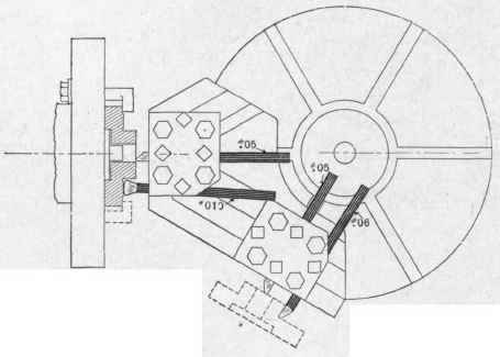 Face Plate. Finished in Two Operations Second Operation