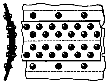 Butt Joint with Two Welt Strips.