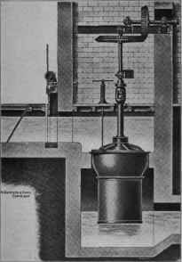 GENERAL ARRANGEMENT OF JONVAL TURBINE. Central Engineering Works. Oldham, Eng.
