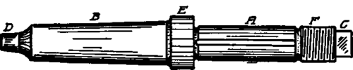 Milling Machine Arbor.
