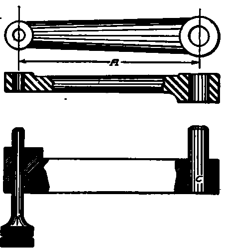 Simple Form of Locating Gage Showing Method of Use.