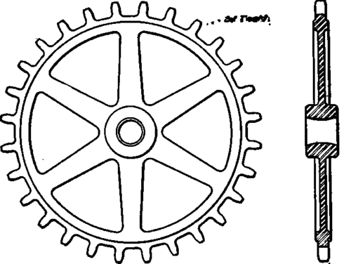 Sprocket Wheel Forging.
