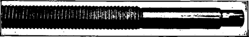 Typical Pull Broach Showing Method of Holding End Courtesy of J. N. Lapointe Company, New London, Connecticut.