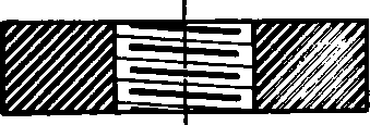 Conventional Drawing for Threads in Sectional Pieces.