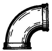 Elbow Pipe Fitting.
