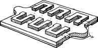 Pattern for Drag Machine Stripping Plate.