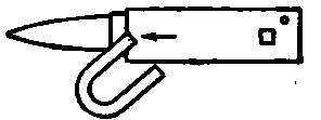 Scarfing Chain Link.