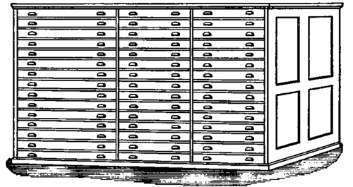 Case for Filing Blueprints.