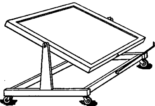 Large Blueprint Frame.