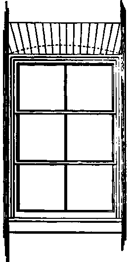 Outside Elevation of Benedict's Shop Window.