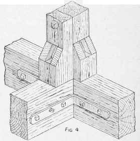 Hipped End Of A King Post Truss 927
