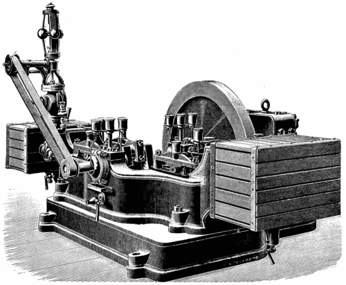 IMPROVED HIGH SPEED ENGINE AND DYNAMO.