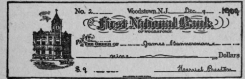 A Poorly Written Check.