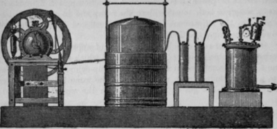 Fig. 124. German Plan of Continuous Apparatus II
