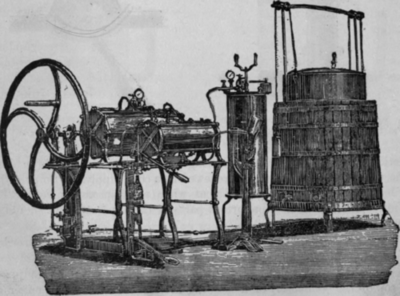 Fig. 125. German Plan of Continuous Apparatus III