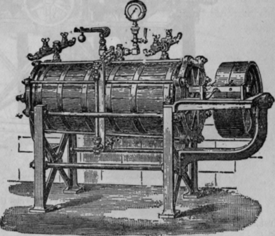 Fig. 55. Old Style Wooden Carbonating Cylinder