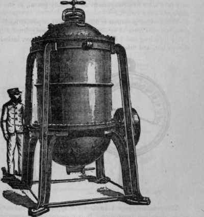 Fig. 69.   Vertical Generator with Horizontal Agitator