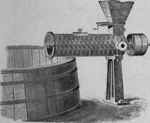 Fig. 18. mash tun, with steel's mashing machine.