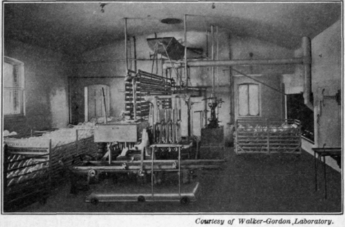 Fig. 44.   Milk bottling room.
