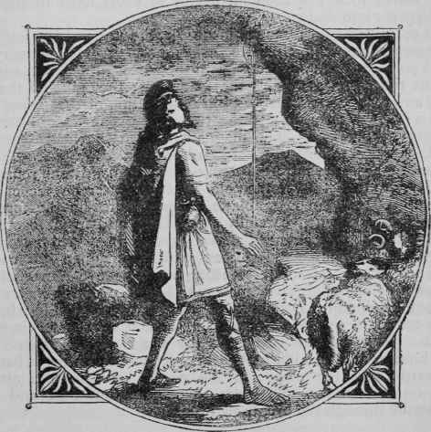 The Shepherd discovering the Magnetic Stone on Mount Ida with the Iron or his Crook.