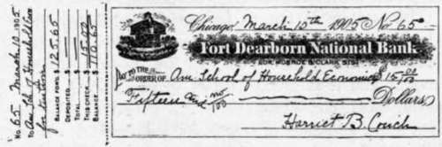 A Check With Stub Attached