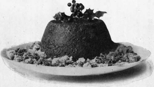 Steamed Pudding, Christmas Decorations