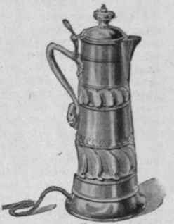 An aluminium percolator, heated by electricity, that will make excellent coffee and is easily cleaned