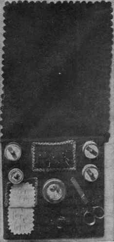 An attractive and useful needlework board which can be made easily at home