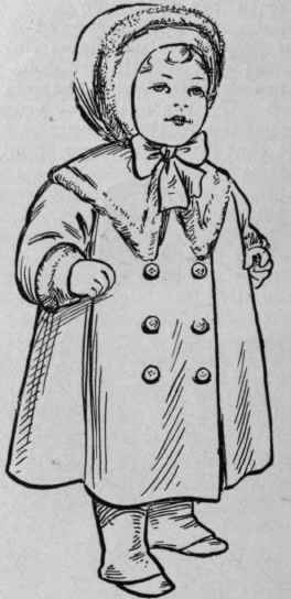 Fig. 2. Walking coat, with sleeves and deep collar