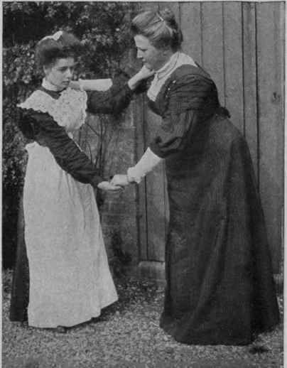 Fig. 3. A two handed seat which affords a good back support when a patient is to be carried seat for a patient