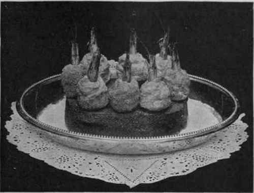 Fillets of sole a la moderne