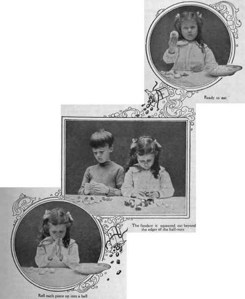 Pour the white into a soup plate, and add the spoonful of water before putting in the icing sugar, a little at a time, and stirring it well before adding more. Work in the sugar until the fondant is soft and pliable without being sticky. If it is sticky, add more sugar.