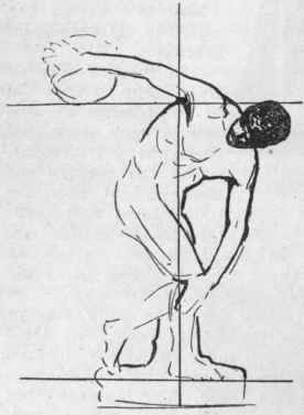 Sketching with the help of light guiding lines