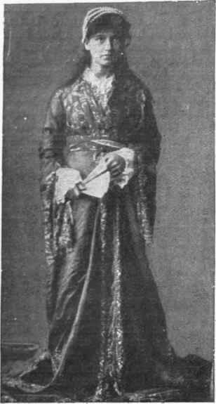 A Turkish girl in Bridal attire