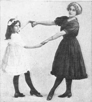 Fig. 1. The first of the six steps to be acquired in learning to waltz