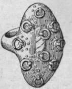 Fig. 13. A silver Finnish wedding ring of the nineteenth century, in which symbolism plays no part