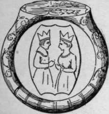 Fig. 2. A silver wedding ring of the eighth or sea near Margate by some fishermen 