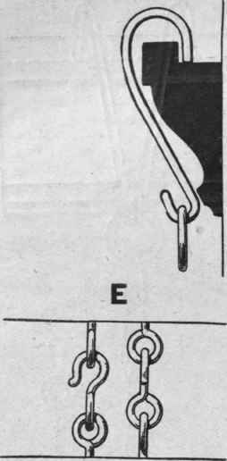 Fig. 4a. Side view of the wire hook and coupling hook