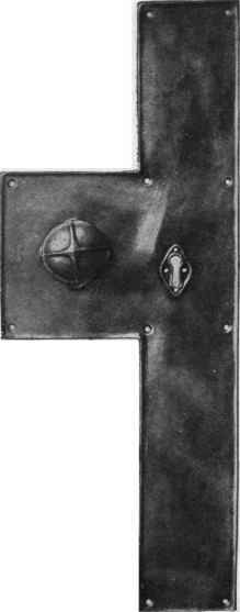Fig. 6. An original and interesting ex ample of modern hand made work, from the Birming ham Guild of Handicraft