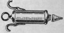 Fig. 6. Icing syringe for icing tubes lattice work, plain coils, etc.