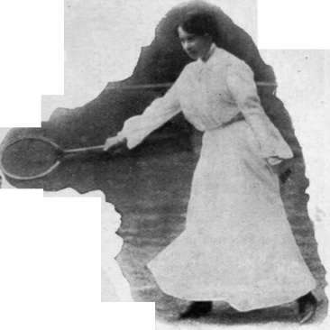 The finish of the backhand drive stage of progress