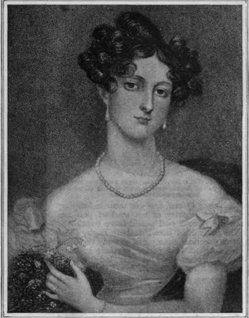 A nineteenth century American peeress   the Duchess of Leeds, who before her marriage was Louisa Caton, the third daughter of Mr. Richard Caton, of Philadelphia