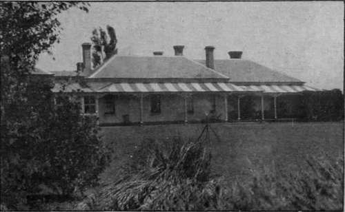 A well to do settler's home in Victoria, Australia