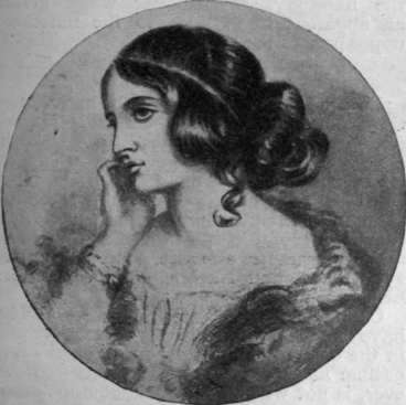 Fig. 5. The Honourable Mrs. Norton, one of the lovely Sheridan