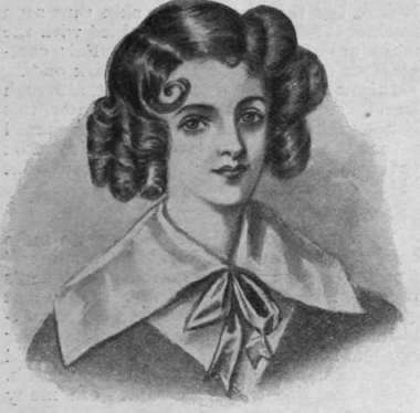 Fig. 5. The childlike coiffure of the popular poetess Felicia