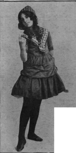 Fig. 6. Beckoning step. The dancer points her right foot alternately four times in front and four times behind, mean while raising her right hand as if beckoning someone